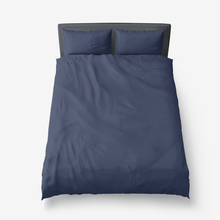 Load image into Gallery viewer, Classic Navy Duvet Cover
