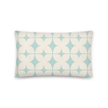 Load image into Gallery viewer, Mint Monogram Pillow
