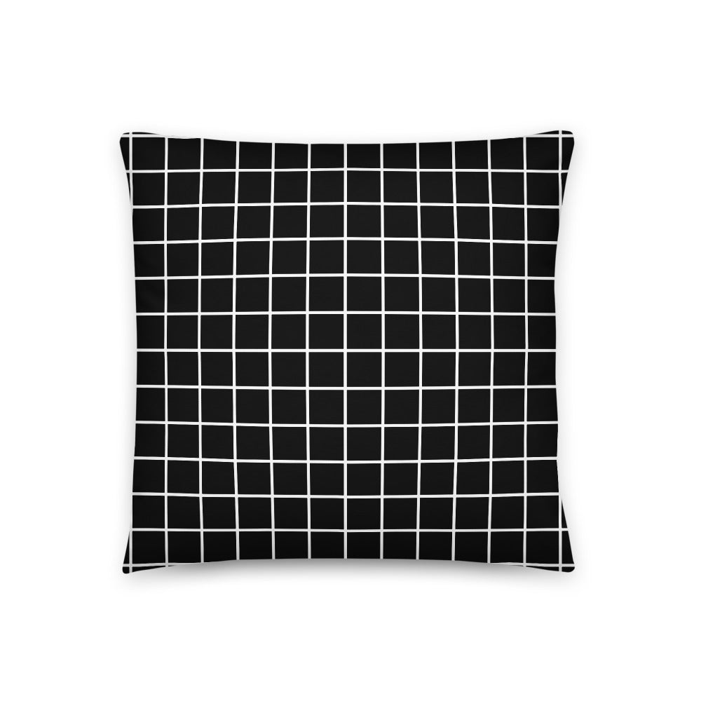 Minimal Grid Pillow