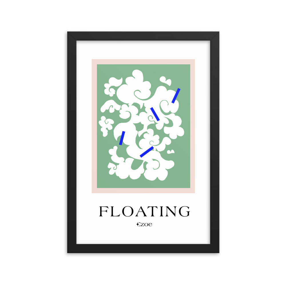 Framed Floating Cloud Art Print