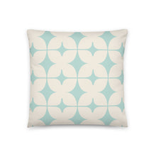 Load image into Gallery viewer, Mint Monogram Pillow

