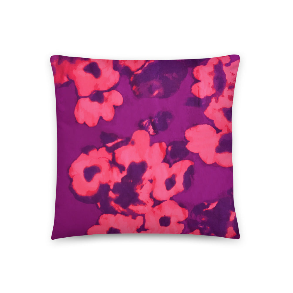 Red Rose Pillow Cushion